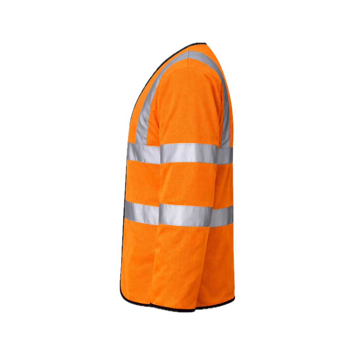 Step Ahead Hi Vis Long Sleeve Safety Vest – EN471 Class 3 High Visibility Waistcoat