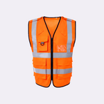 Step Ahead High Visibility Executive Waistcoat Vest EN ISO 20471 – Railway, Construction & Utility Workwear