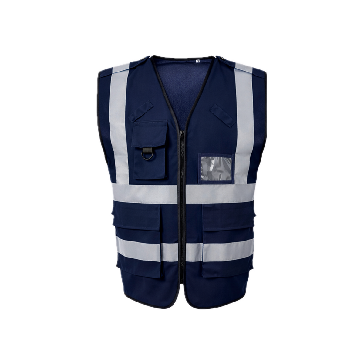 Step Ahead Executive Hi-Vis Vest – EN20471 Certified High Visibility Workwear with Utility Pockets