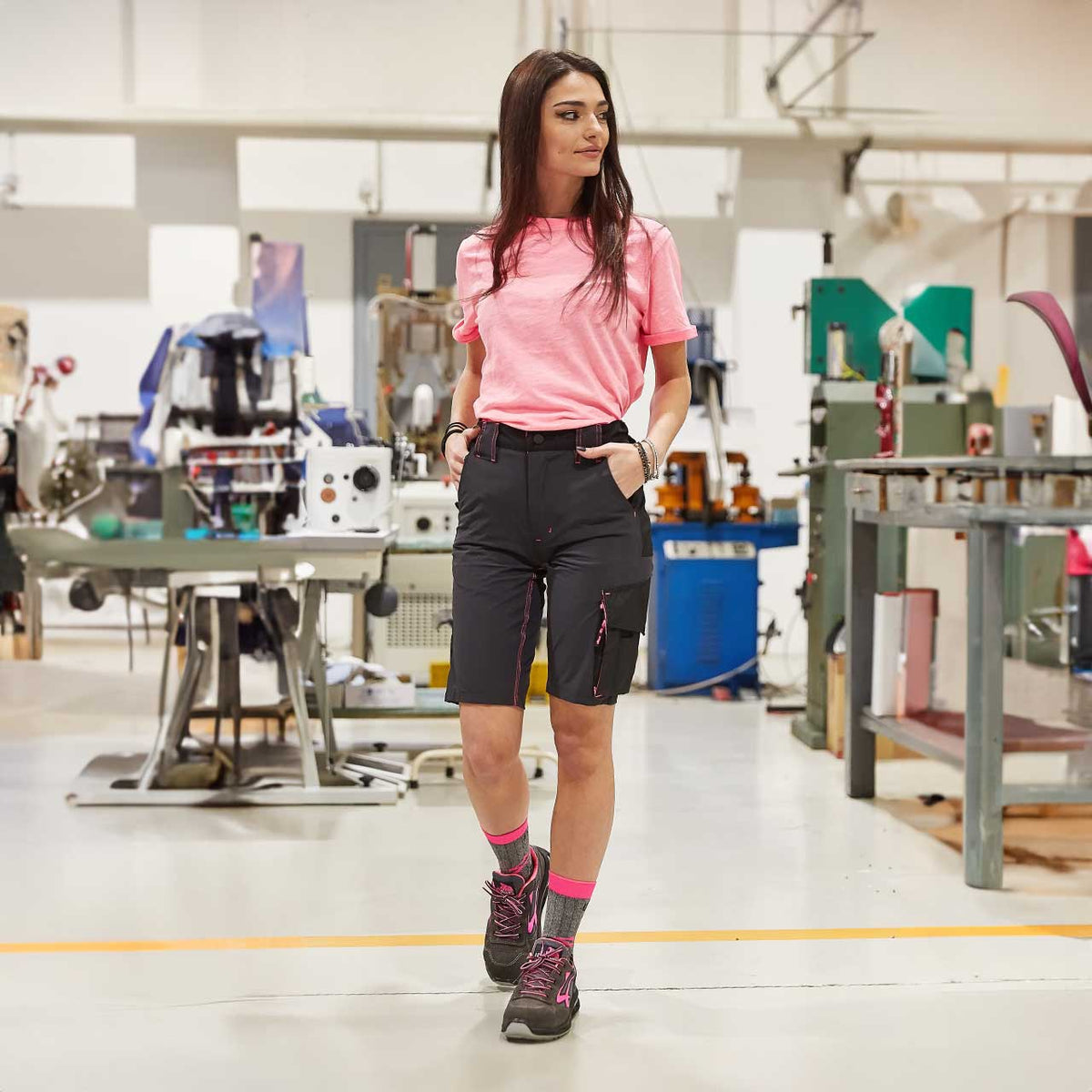 U-Power Verok ESD S1P SRC Safety Toe Cap Work Shoe - Lightweight, Comfortable, Breathable