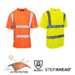 Steap Ahead Hi-Vis Long Sleeve Waistcoat – EN471 Class 3 High-Visibility Safety Vest