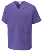 UC921 Scrub Tunic – V-Neck, Multi-Colour, Sizes XS-4XL