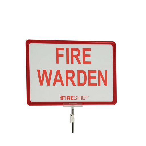 fire marshal warden sign
