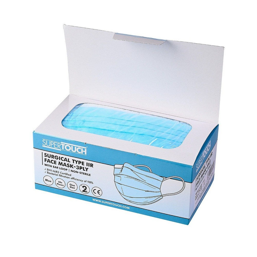 3ply Non-Woven Surgical Face Masks - 50 Masks