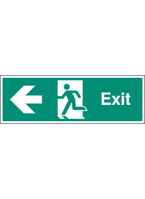 Exit Safety Sign - Left