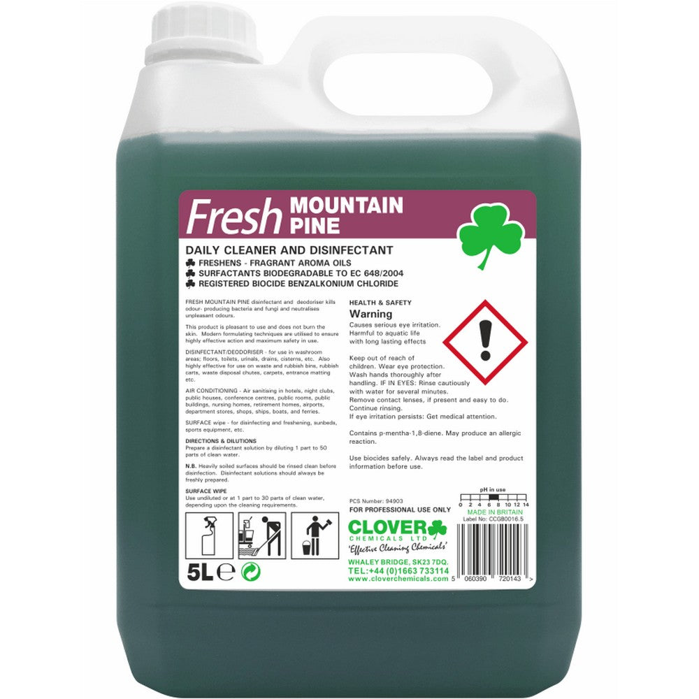 Fresh Mountain Pine Disinfectant 5 Litres