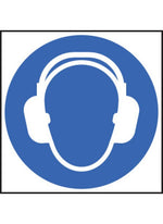 Ear Protection Safety Sign Symbol