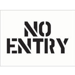 No Entry - PVC Stencil Kit