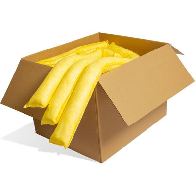 yellow chemical absorbent socks