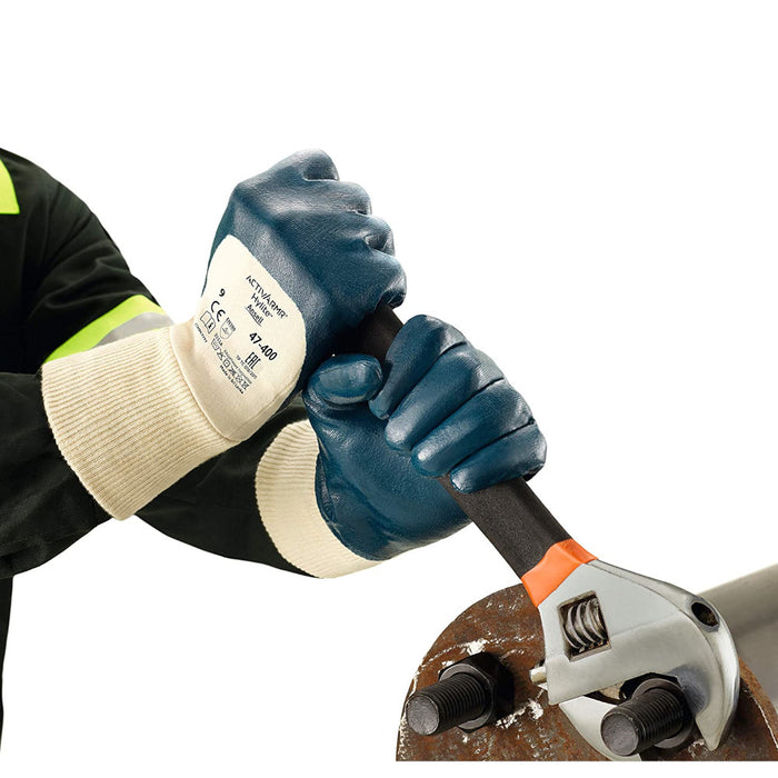 Ansell 47-400 ActivArmr Hylite Palm Coated Gloves