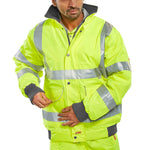 3m beeswift super hi-viz bomber jacket