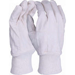 8oz Cotton Drill Gloves - Lightweight Work Gloves