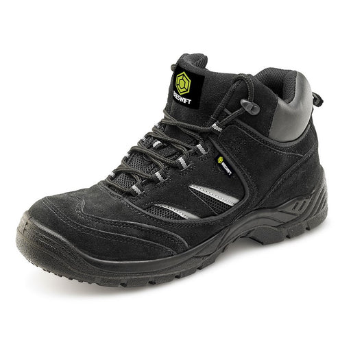 beeswift black safety trainer boot