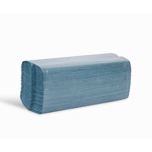 esfina blue c fold hand towels