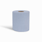 esfina blue 2ply embossed centre feed rolls
