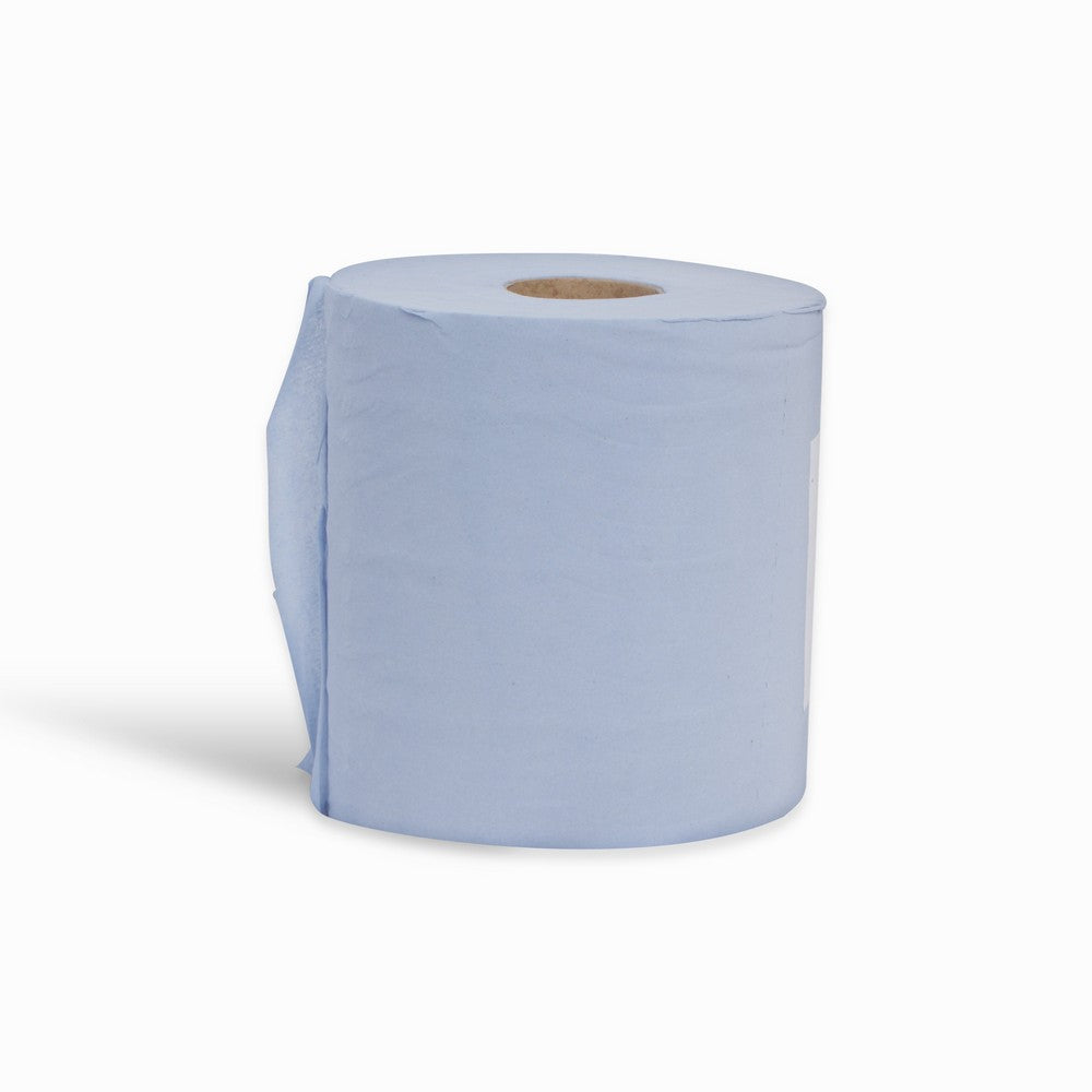 Esfina premium 2ply blue centre feed roll