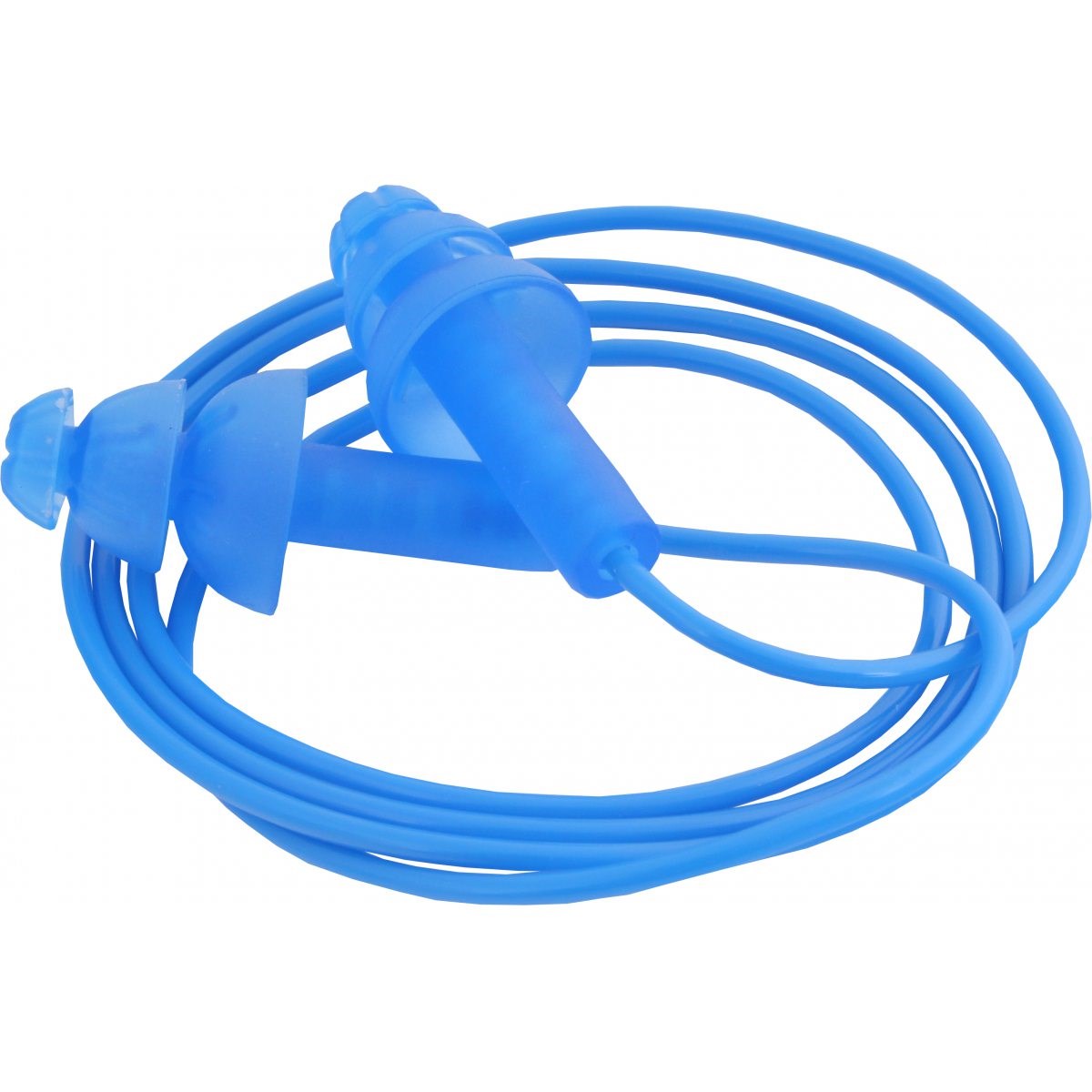 Detectable re-usable corded ear protection