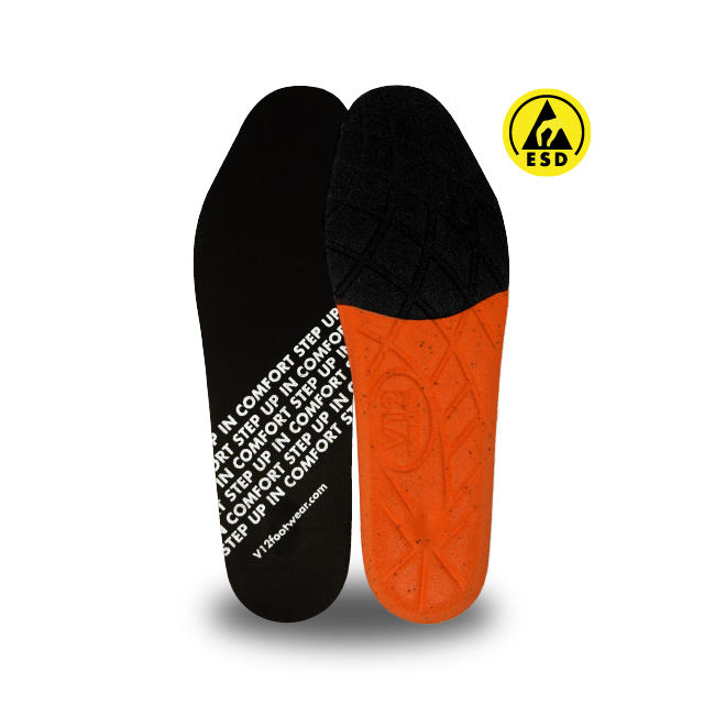 V12 VS150 Energyse II ESD Insoles - Shoe Inserts for Work Boots