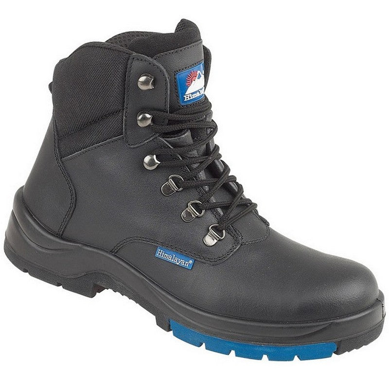 5104 Black Leather HyGrip Safety Hiker Boot – S3 SRC Heat & Oil Resistant