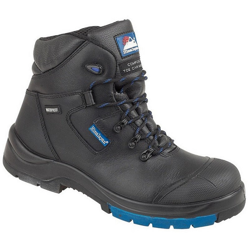 Himalayan 5160 Black HyGrip Waterproof Safety Boot - Metal Free S3