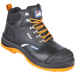 Himalayan 5402 Black Leather Waterproof Reflecto Safety Boots S3