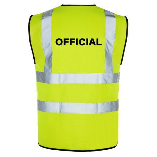 OFFICIAL Printed Hi-Viz Waistcoat - High Visibility Vest