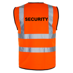 SECURITY - Printed Hi-Viz Waistcoat
