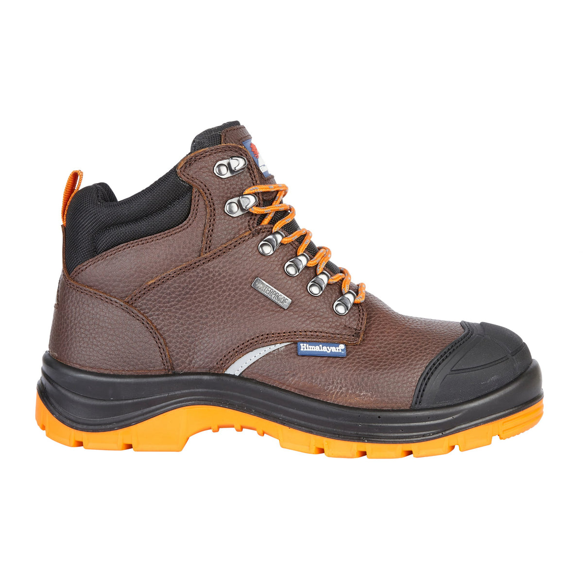 5403 Himalayan Brown Waterproof ReflectO Safety Boots – Steel Toe & Midsole S3