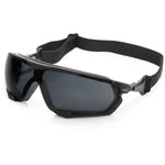 Traega Luga KN Hybrid 2 in 1 Goggles Smoke - Fog & Scratch Resistant