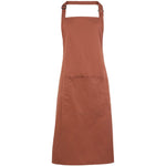 PR154 Premier Colours Bib Apron with Pocket