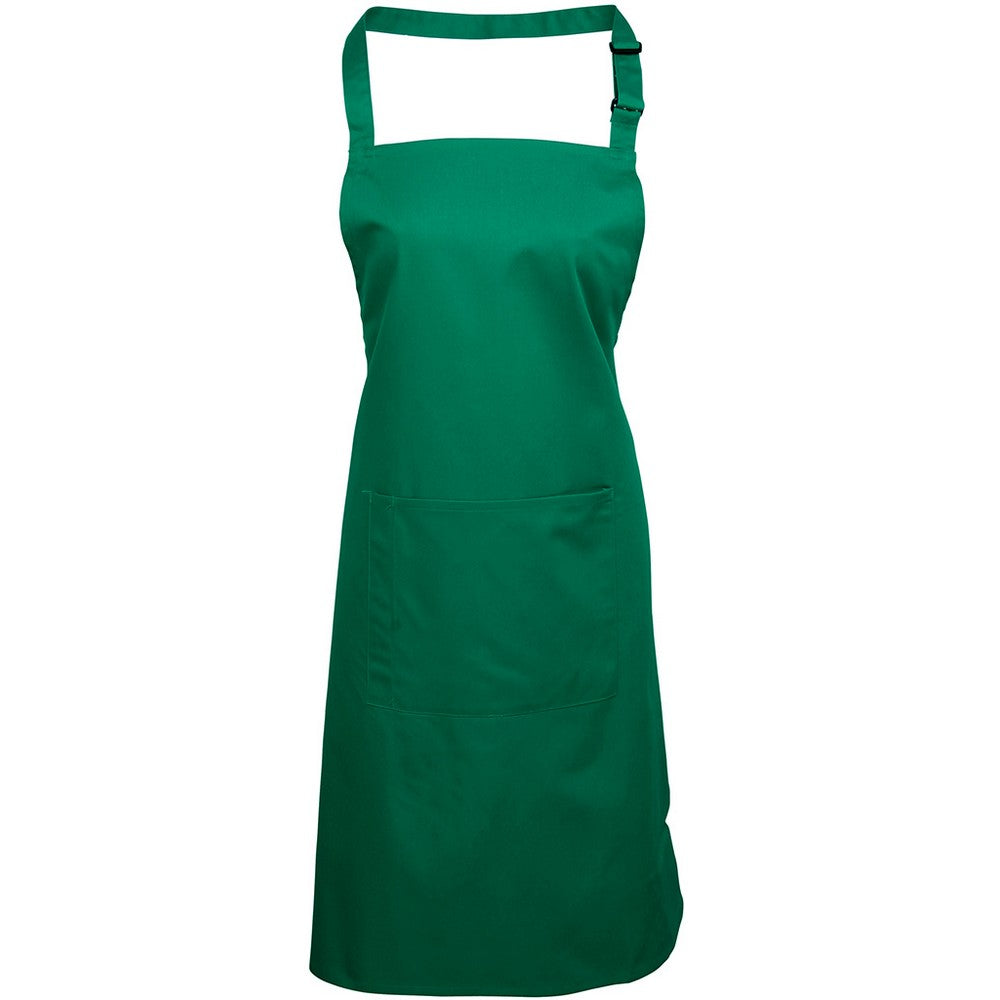 PR154 Premier Colours Bib Apron with Pocket