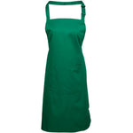 PR154 Premier Colours Bib Apron with Pocket