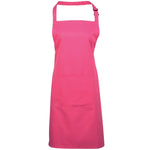 PR154 Premier Colours Bib Apron with Pocket