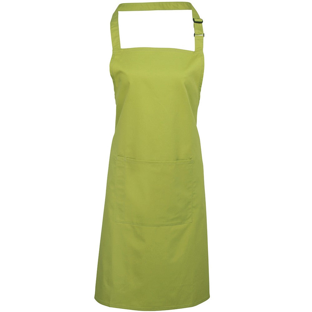 PR154 Premier Colours Bib Apron with Pocket