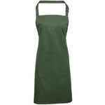 PR154 Premier Colours Bib Apron with Pocket