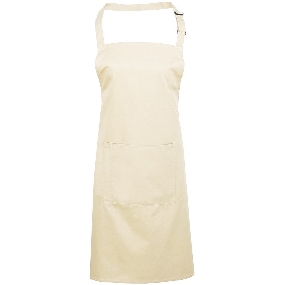 PR154 Premier Colours Bib Apron with Pocket