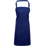PR154 Premier Colours Bib Apron with Pocket