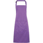 PR154 Premier Colours Bib Apron with Pocket
