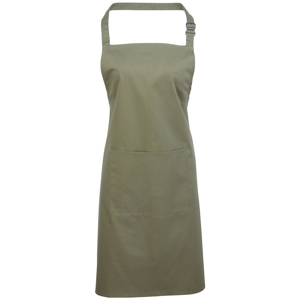 PR154 Premier Colours Bib Apron with Pocket
