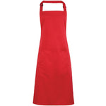 PR154 Premier Colours Bib Apron with Pocket