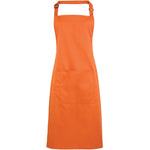 PR154 Premier Colours Bib Apron with Pocket