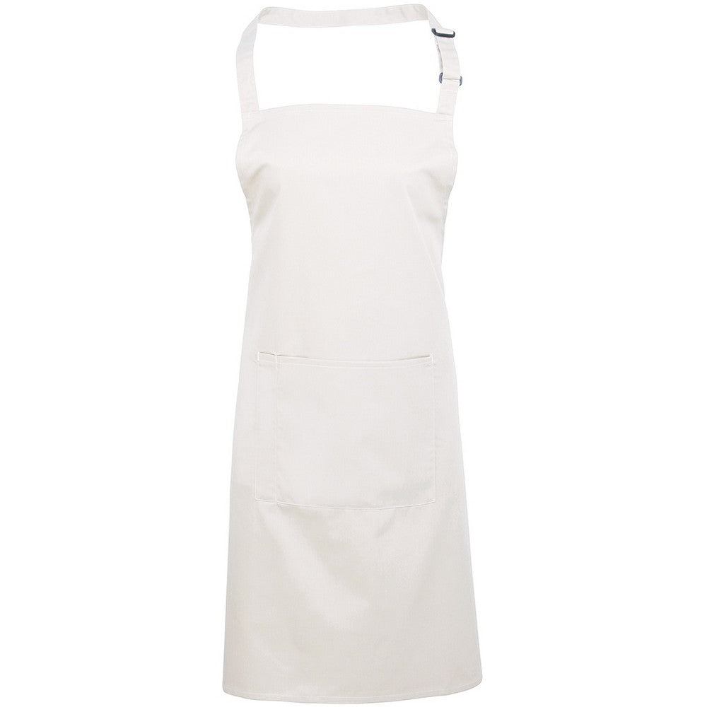 PR154 Premier Colours Bib Apron with Pocket