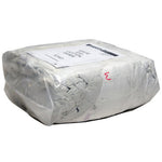 No.1 White Cotton Wiper Rags - 10kg