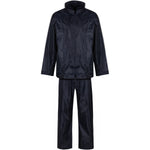 Polyester Waterproof Workwear Rainsuit Jacket & Trousers