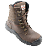 U109 Tornado Brown Waterproof Composite Zip up Safety Boot S3 SRC