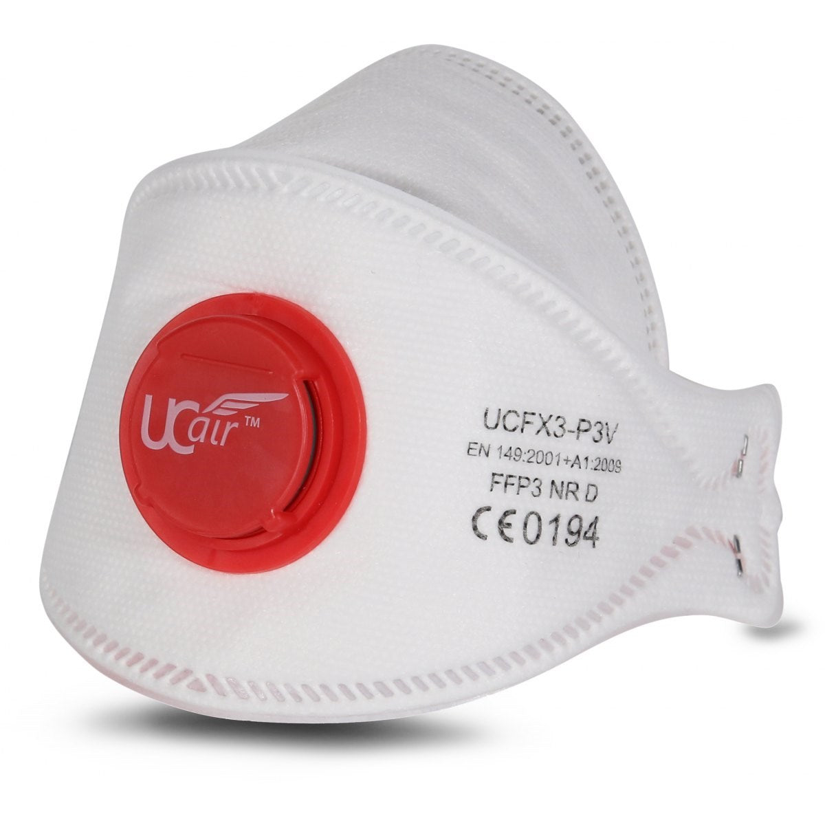 UCFX3-P3V - X3 FFP3 Tri-Fold Valved Face Mask - Box of 10