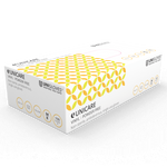 yellow powder free vinyl disposable gloves