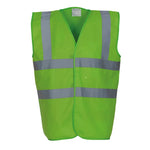 Yoko YK102 Hi-Viz Waistcoat Vest