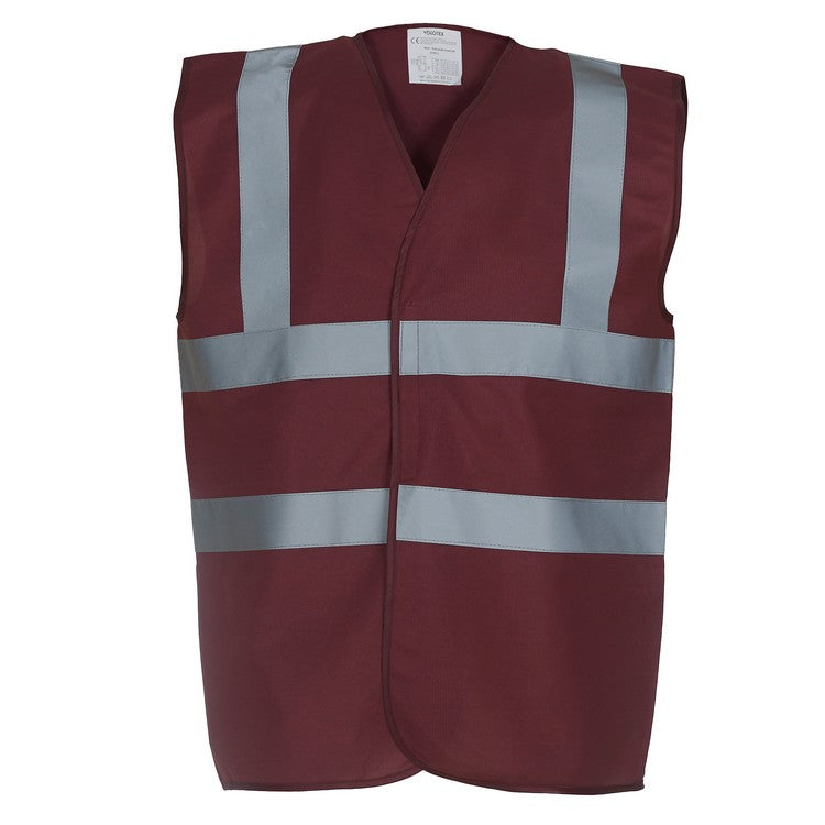 Yoko YK102 Hi-Viz Waistcoat Vest