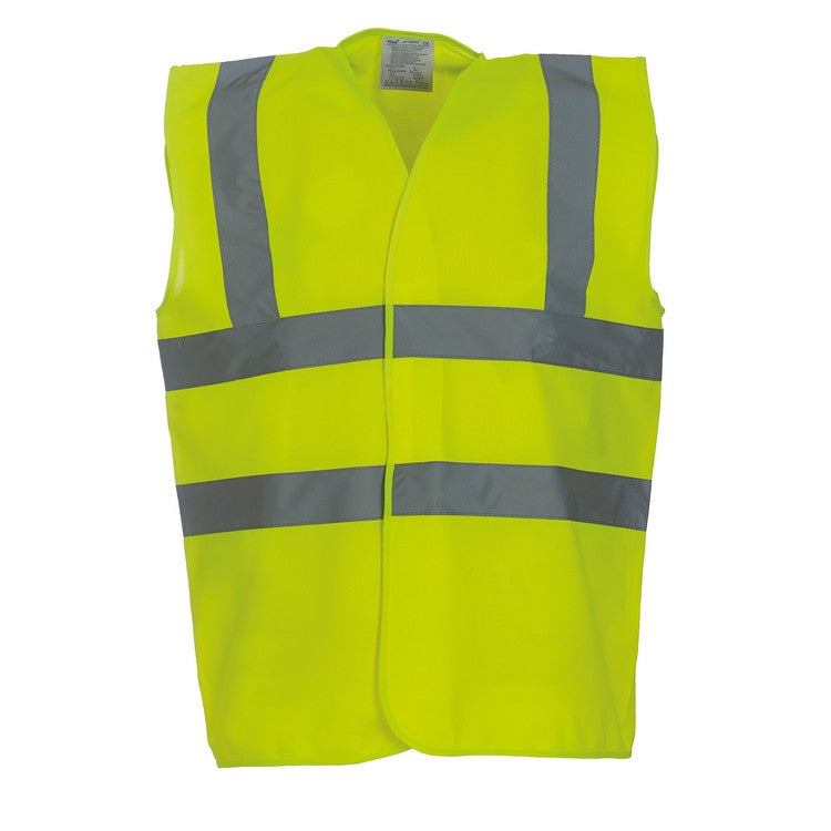 Yoko YK102 Hi-Viz Waistcoat Vest